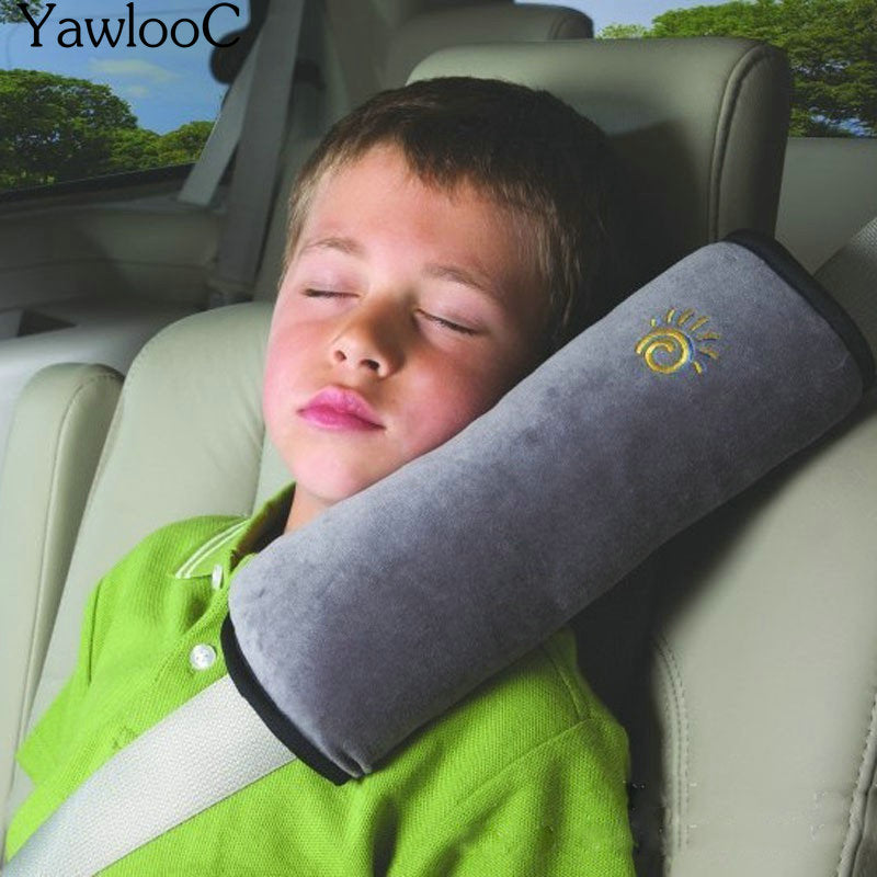 Almohada para bebé, cinturón de seguridad para coche y asiento, posicionador para dormir, protege la almohadilla para el hombro, ajusta el cojín del asiento del vehículo para niños, corralitos para bebés