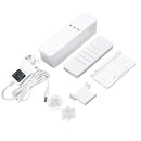 AVATTO persianas enrollables de cadena motorizadas inteligentes, Tuya WiFi Control remoto de voz persiana Motor de accionamiento funciona con Alexa/Google Home