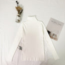 Womens Sweaters 2020 Winter Tops Turtleneck Sweater Women Thin Pullover Jumper Knitted Sweater Pull Femme Hiver Truien Dames New