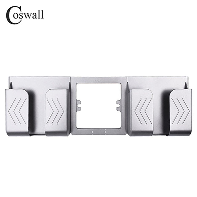 Coswall enchufe de pared soporte para teléfono accesorios para teléfono inteligente soporte para teléfono móvil Apple Samsung Huawei dos soporte para teléfono