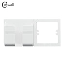Coswall enchufe de pared soporte para teléfono accesorios para teléfono inteligente soporte para teléfono móvil Apple Samsung Huawei dos soporte para teléfono