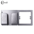 Coswall enchufe de pared soporte para teléfono accesorios para teléfono inteligente soporte para teléfono móvil Apple Samsung Huawei dos soporte para teléfono