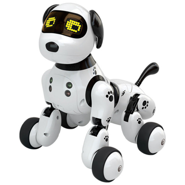 Programable 2,4G Control remoto inalámbrico animales inteligentes juguete robot perro control remoto juguetes niños juguetes electrónicos робот собака