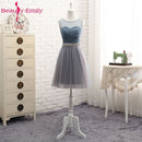 Hot V Neck Bridesmaid Dresses long for Women Elegant 2020 A Line Sparkly Tulle Pink Party Dress for Wedding Party Plus Size