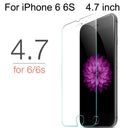 Tempered Glass For iPhone X XS MAX XR 4 4s 5 5s SE 5c Screen Protective Film For iPhone 6 6s 7 8 Plus X 11 12Pro Glass Protector