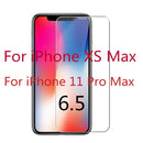 Tempered Glass For iPhone X XS MAX XR 4 4s 5 5s SE 5c Screen Protective Film For iPhone 6 6s 7 8 Plus X 11 12Pro Glass Protector