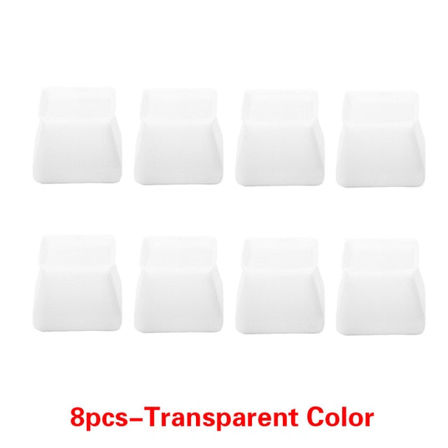 4/8/16pcs Table Chair Legs Silicone Caps Funiture Feets Protector Covers Non-slip Table Leg Caps Foot Protection Bottom Covers