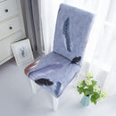 Plain Dining Chair Cover Spandex Elastic Chair Slipcover Case Stretch Seat Cover for Wedding Hotel Banquet Living Room