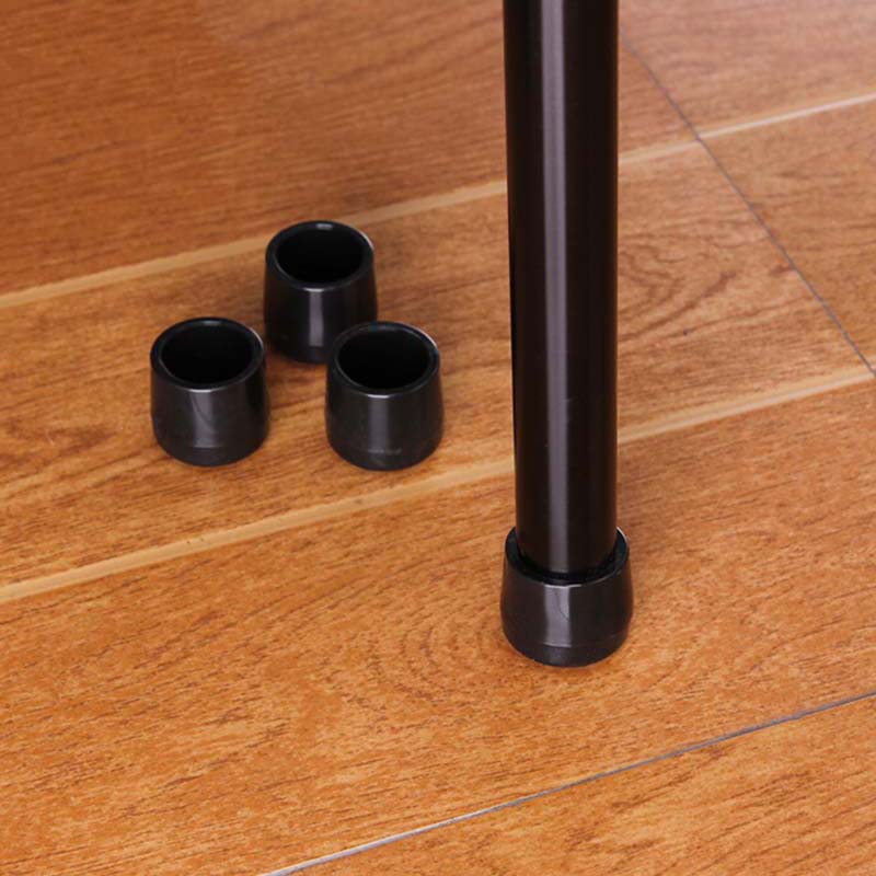 4pcs PVC Chair Leg Caps Round Non-slip Table Foot Dust Cover Socks Floor Protector Pads Pipe Plugs Furniture Leveling Feet