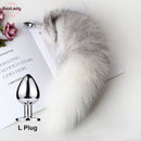 Separable Anal Plug Real Fox Tail Cosplay Butt Plug Anal Sex Tail Productos para adultos Juguetes sexuales anales para mujer Parejas Hombres Tienda sexy