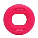 Silicone Adjustable Hand Grip 20-80LB Gripping Ring Finger Forearm Trainer Carpal Expander Muscle Workout Exercise Gym Fitness