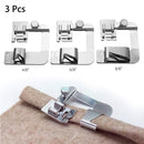 1PC 13/19/22mm Domestic Sewing Machine Foot Presser Foot Rolled Hem Feet For Brother Singer Sewing Accessories 7YJ243