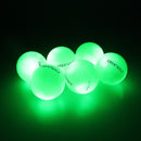 CRESTGOLF Waterproof Led Golf Balls 4 pcs/pack for Night Training High Hardness Material for Golf Practice Balls 2021 The Newest