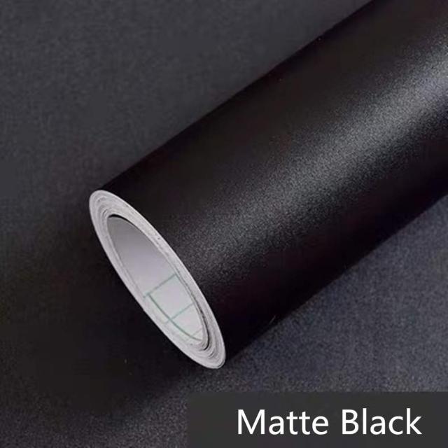 Klassische schwarz-weiße selbstklebende Tapete für Wohnzimmer, Küchenschränke, Arbeitsplatten, Dekorationsaufkleber, DIY-PVC-Kontaktpapier