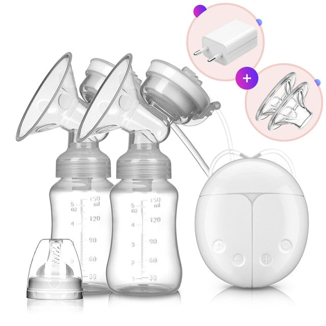 Extractor de leche eléctrico, extractor de leche manual unilateral y bilateral, extractor de leche de silicona, accesorios para lactancia de bebés
