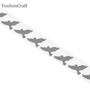 Chzimade 100x3CM Flower Heat-transfer Reflective Tape Stciker Vinyl Film DIY Iron On Fabric Clothing Accessories