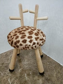 JOYLOVE Nordic Creative Ins Taburete de madera maciza para niños Mesa de jardín de infantes y silla Taburete Silla de bebé Escritorio y silla escolar