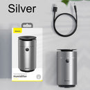 Difusor de coche Baseus, humidificador, purificador de aire automático, ambientador Aromo con luz LED para coche, difusor de aromaterapia de aceite esencial
