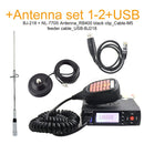 Baojie BJ-218 Mini Mobile Radio Car Radio FM Transceiver 25W VHF UHF BJ218 Vericle Car Ham Radio Dual Band Walkie Talkie