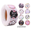 Gift Sealing Stickers 500pcs Thank you Love Design Diary Scrapbooking Stickers Festival Birthday Party Gift Decorations Labels