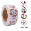 Gift Sealing Stickers 500pcs Thank you Love Design Diary Scrapbooking Stickers Festival Birthday Party Gift Decorations Labels