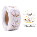 Gift Sealing Stickers 500pcs Thank you Love Design Diary Scrapbooking Stickers Festival Birthday Party Gift Decorations Labels