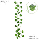 Guirnalda de hojas de eucalipto verde, flores artificiales de glicinia, planta falsa de ratán, vides de hojas de seda para decoración de boda, fiesta de cumpleaños