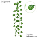 Guirnalda de hojas de eucalipto verde, flores artificiales de glicinia, planta falsa de ratán, vides de hojas de seda para decoración de boda, fiesta de cumpleaños