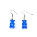 originality statement minimalist dangle earring jelly Polychromatic Bear drop earrings fashion minimalist stud earings for women