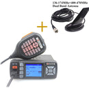 Upgrade von BJ-218 Baojie BJ-318 Walkie Talkie Mini Dual Band VHF UHF Mobilfunkgerät 20/25 W 10 km Autoradio 10 km Funkgerät