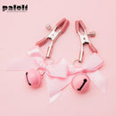 Black And Pink Woman Sexy Adjustable Nipple Clamp Breast Bdsm Small Bell Adult Fetish Flirting Teasing Sex Toys For Couples