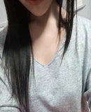 Spring autumn cashmere sweaters women fashion sexy v-neck pullover loose 100% wool batwing sleeve plus size knitted tops