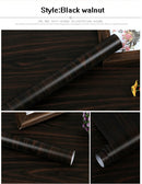 Papel tapiz de grano de madera de PVC, autoadhesivo, impermeable, pegatinas para muebles, papel de Contacto, dormitorio, cocina, puerta, armario, decoración de escritorio