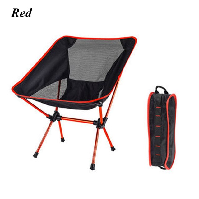 Portable Moon Chair Lightweight Chair Folding Extended Seat Ultralight Detachable Office Home Fishing Camping BBQ Garden Hiking