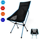 Beach Chair Fishing Grazing Camping Ultralight Folding Chair Outdoor Furniture 7075 Al Oxford Fabric Max 150kg Modern Moon Chair