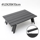 Aluminum Outdoor Folding Table Beach Camping Backpacking Portable Table Carry Bag Ultralight Mini Garden Furniture Picnic Desk