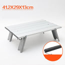 Aluminum Outdoor Folding Table Beach Camping Backpacking Portable Table Carry Bag Ultralight Mini Garden Furniture Picnic Desk
