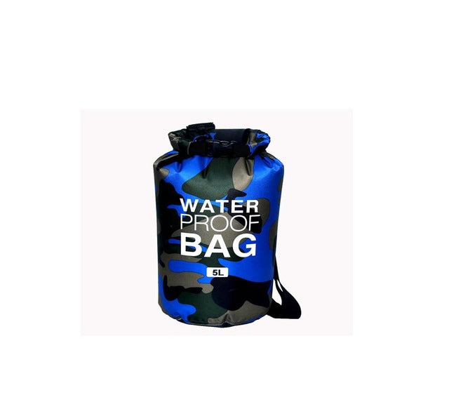 30L Waterproof Swimming Bag Dry Sack Camouflage Colors Fishing Boating Kayaking Storage Drifting Rafting Bag 2L 5L 10L 15L XAZ9