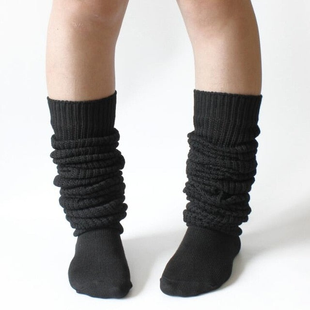 Japan JK Uniform Loose Socks Anime Cosplay Women Slouch Socks Girl Student Stocking Leg Warmers