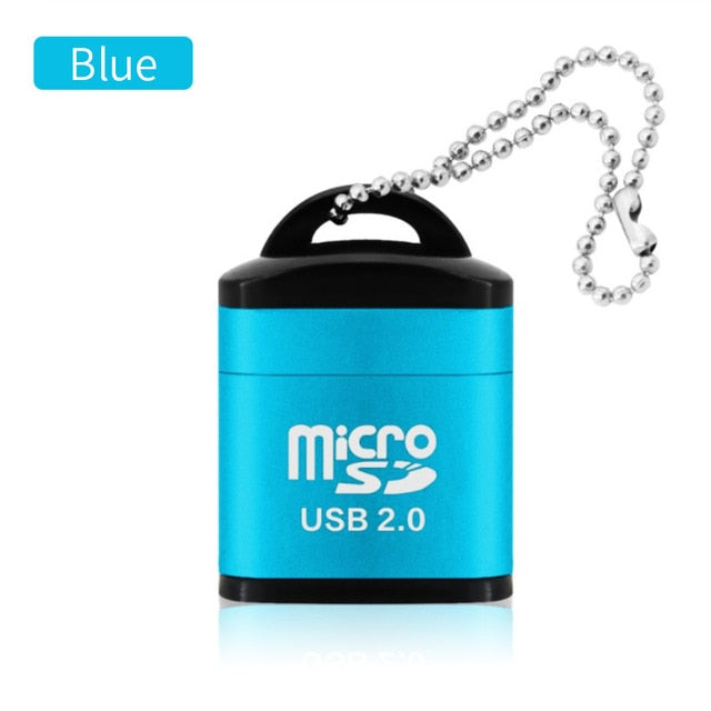ANMONE USB Micro SD/TF Kartenleser USB 2.0 Mini Handy Speicherkartenleser Hochgeschwindigkeits USB Adapter für Laptop Zubehör