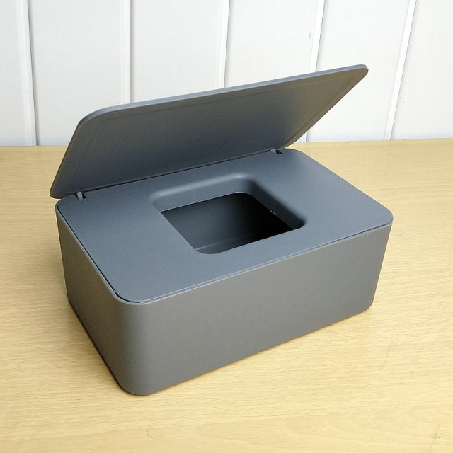 1 Stück Haushalt Kunststoff staubdichte Abdeckung Tissue-Box Desktop-Dichtung Home Office Dekoration Feuchttücherbox