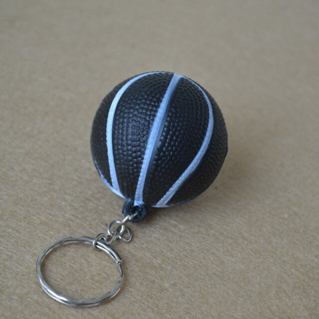 1000 Pcs Football Basketball Baseball Table Tennis PU  Keychain Fashion Sports Item Key Chains Golf Key Chain Sports Souvenir