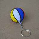 1000 Pcs Football Basketball Baseball Table Tennis PU  Keychain Fashion Sports Item Key Chains Golf Key Chain Sports Souvenir