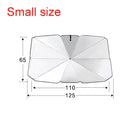 Foldable Car Sun Umbrella Block Heat UV Sun Shade Umbrella for Windshield Protection Block Heat UV Easy Use Dropshipping