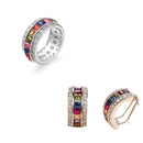 2020 3pcs Fashion Zircon Animals Leaf Shape Jewelry Sets For Women Exquisite Earrings Rings Bohemian Wedding Accessories Mujer