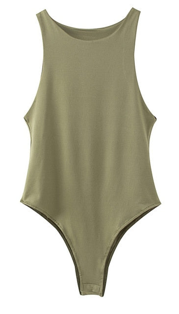 2020 Sommer feste sexy figurbetonte Frauen Bodysuits weiblich 4 Farbe grün schlank lässig za Bodysuit schicke Dame Club kurze Spielanzüge femme