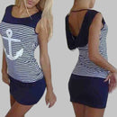 Summer Dress 2020 Hooded Sweatshirt O-neck Sexy Elegant Women Party Dresses Fashion Bodycon Short Dress Package Hips Slim Female