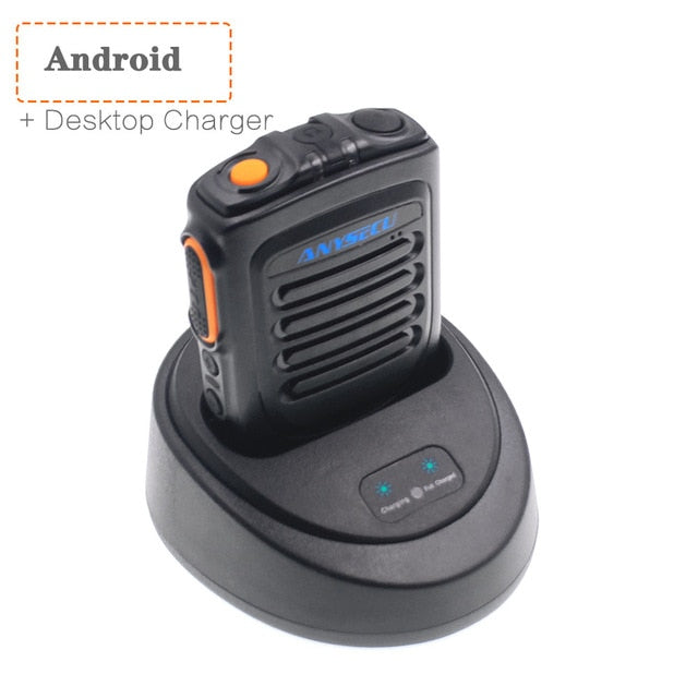 Drahtloser PTT Bluetooth-Freisprechlautsprecher B01 Mikrofon für POC Android Network Radio Walkie Talkie Phone funktioniert mit Zello PTT