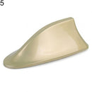 Aleta de tiburón para techo de coche Universal, cubierta de antena aérea decorativa, pegatina, Base de techo, estilo de fibra de carbono para BMW/Honda/Toyota