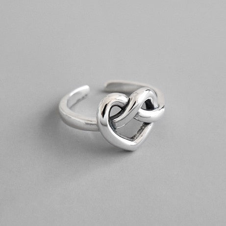 Anillos de plata de ley 925 auténtica para mujer, anillos de gemas de círculo fino minimalista negro de 2 capas, joyería tallada S925